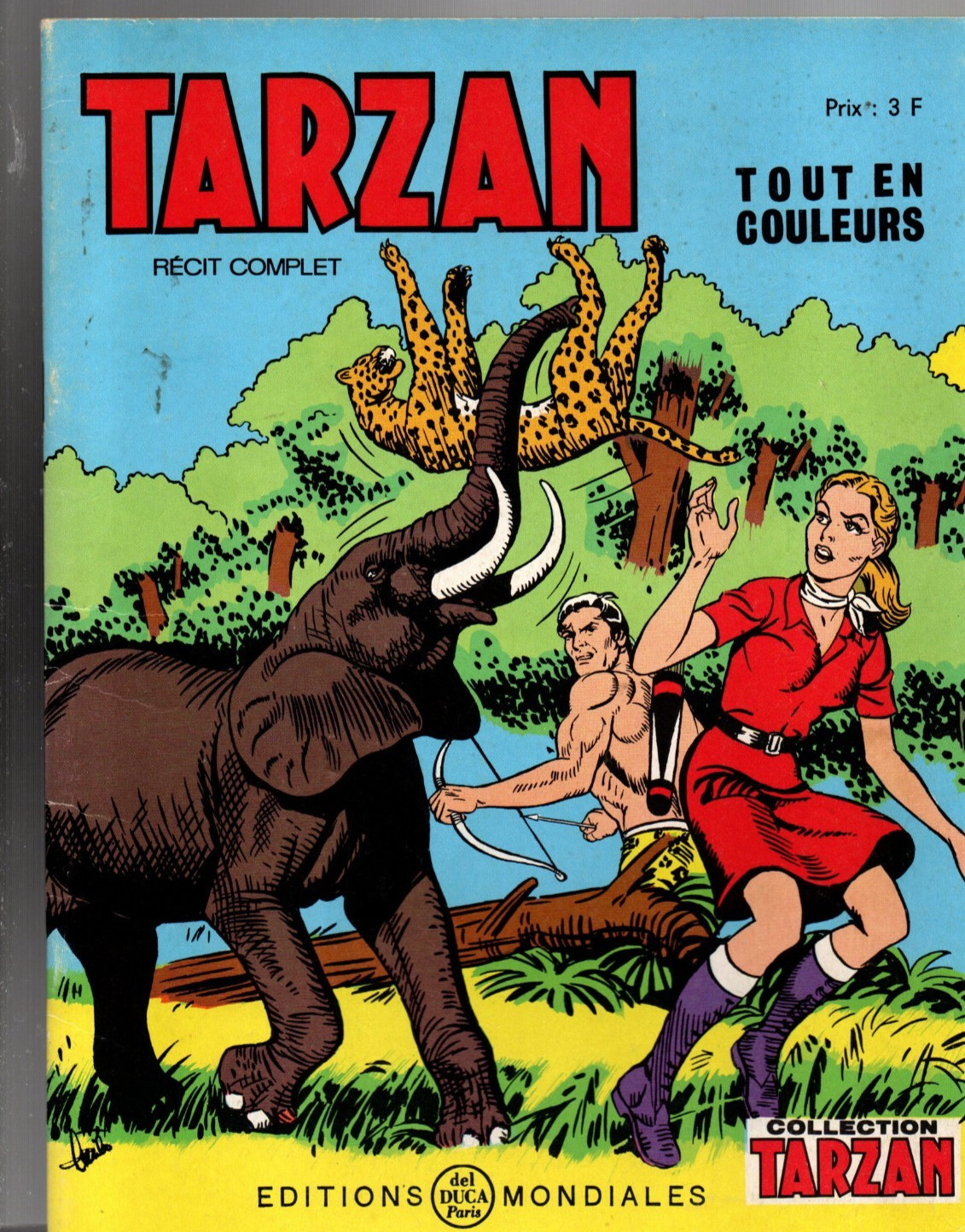 TARZAN Tout en couleurs n°80. Editions Mondiales  1975. Etat neuf