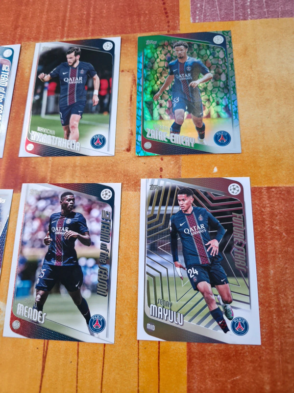 Lots de cartes topps