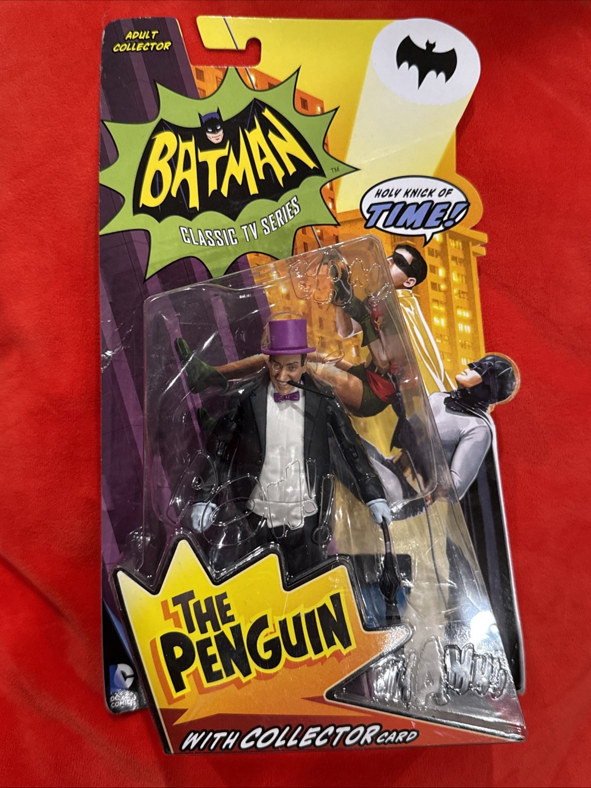DC Comics Batman Classic Serie TV Il Pinguino 6" Modellino Nuovo Mattel Foto