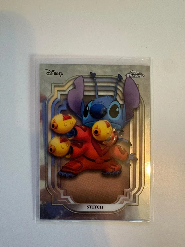 Topps Chrome Disney Karte Stitch aus Lilo & Stitch