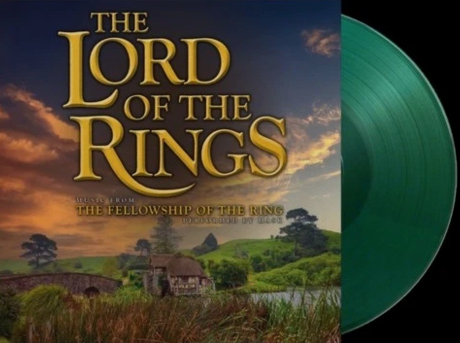 Mask Lord Of The Rings Fellowship Of The rings OST LP album vinyl record Green