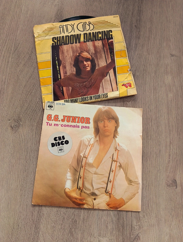 Lot de 2 vinyles