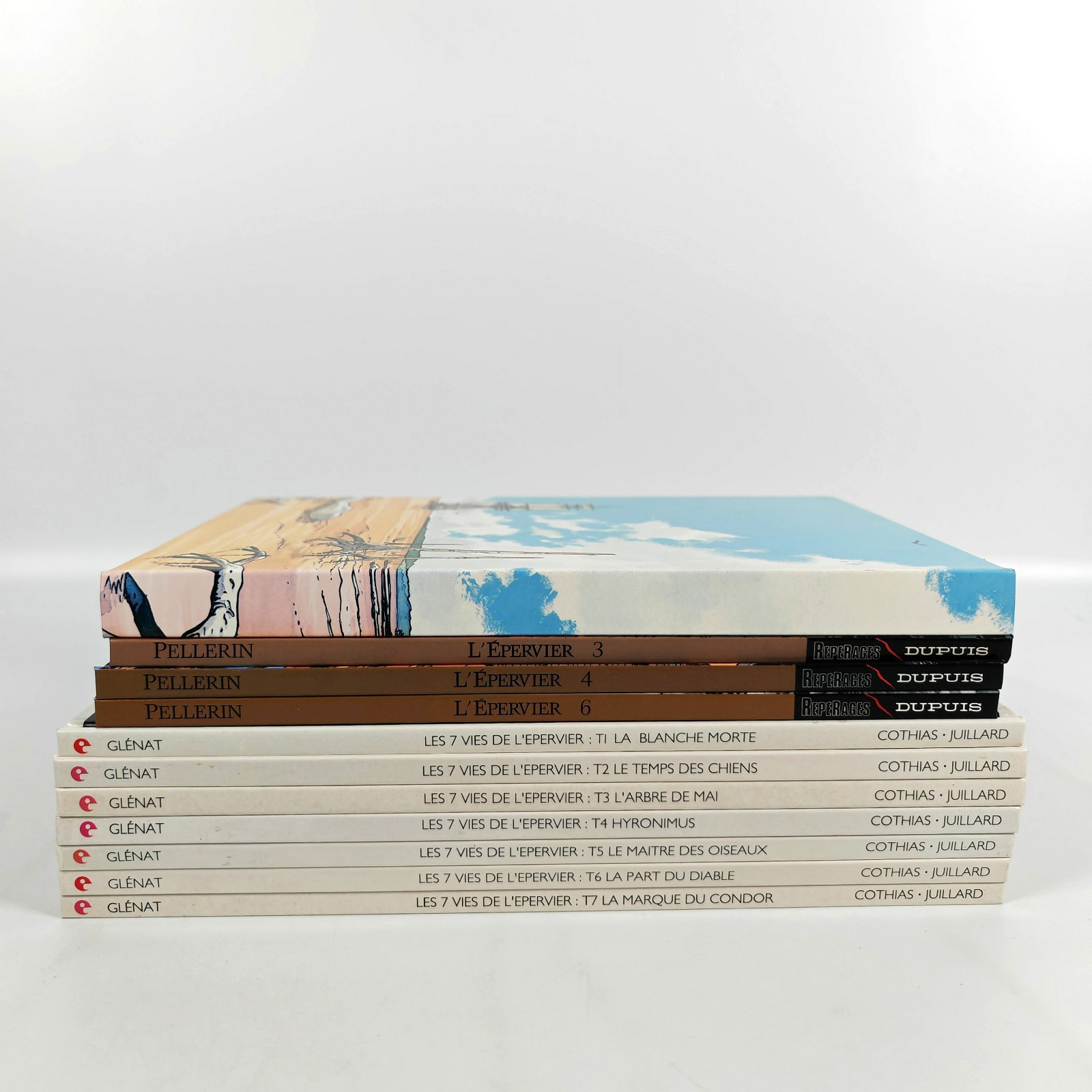 L'epervier Tomes 2 à 6 + Les 7 Vies de L'epervier Tomes 1 à 7 / Lot 12 BD