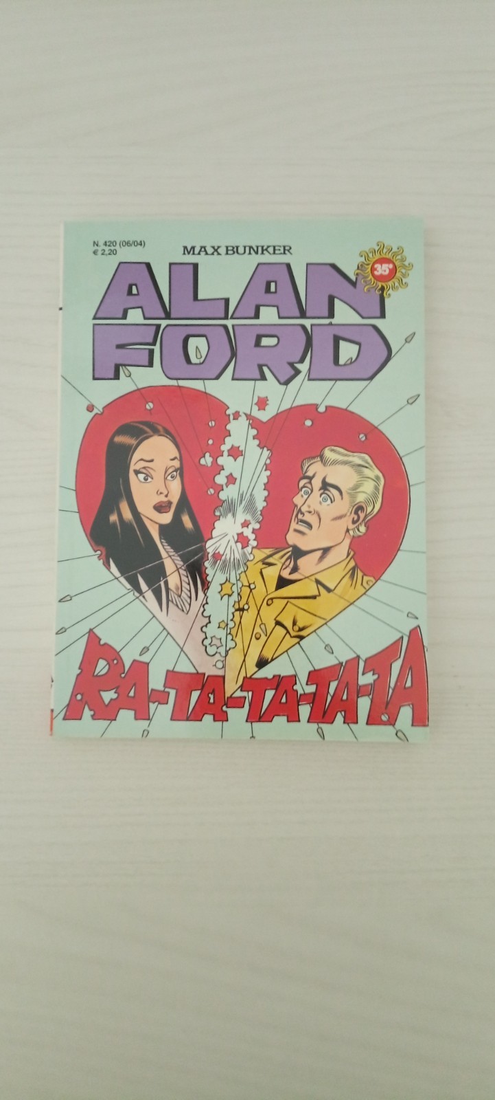 ALAN FORD ORIGINALE N. 420  - MAX BUNKER - BELLISSIMO OTTIMO/EDICOLA