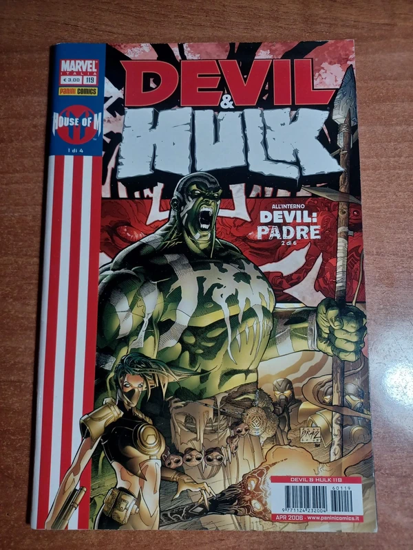 Devil e Hulk 119 - Inizio Run Ed Brubaker (Panini Comics 2006) Daredevil