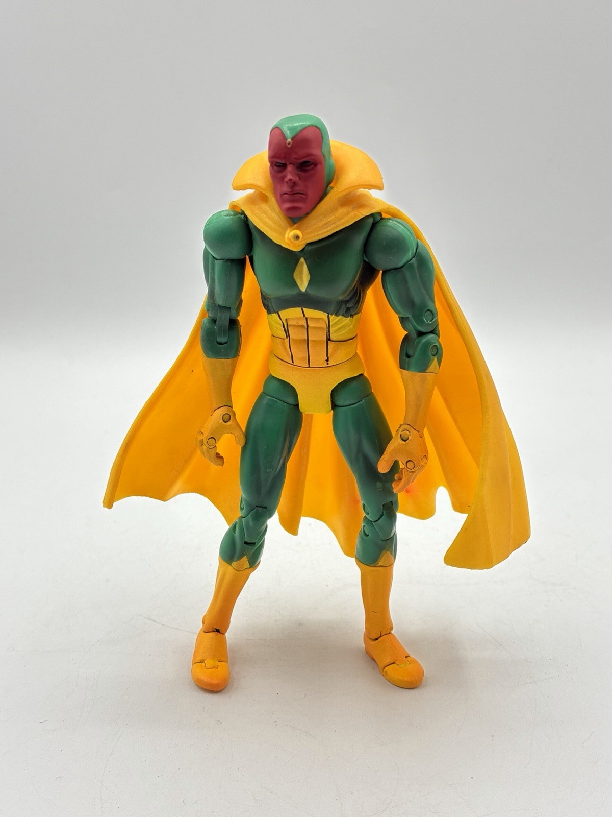 Marvel legends Vision With Cape 2003 ToyBiz series 6” Inch Figure Loose
