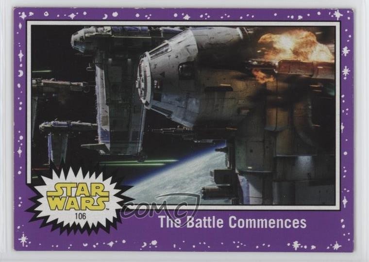 2017 Star Wars: Journey to The Last Jedi Purple Starfield Battle Commences 1ol1