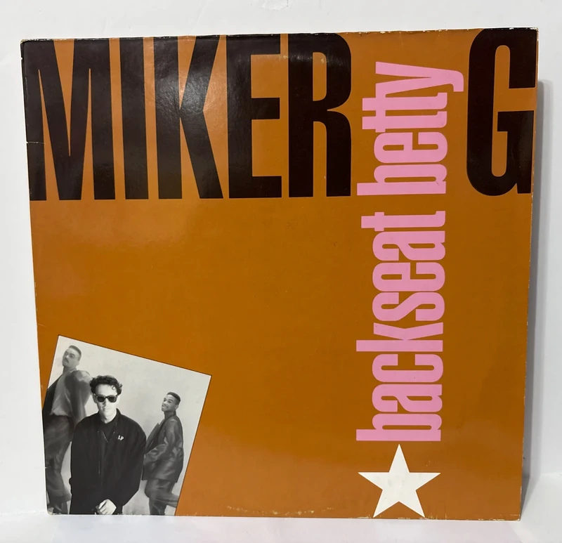 Maxi Single 12" - MC Miker G - Backseat Betty