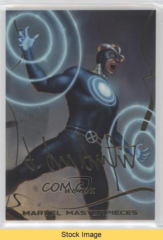 2022 Upper Deck Marvel Masterpieces Gold Foil Level 1 Havok #9 READ ry5