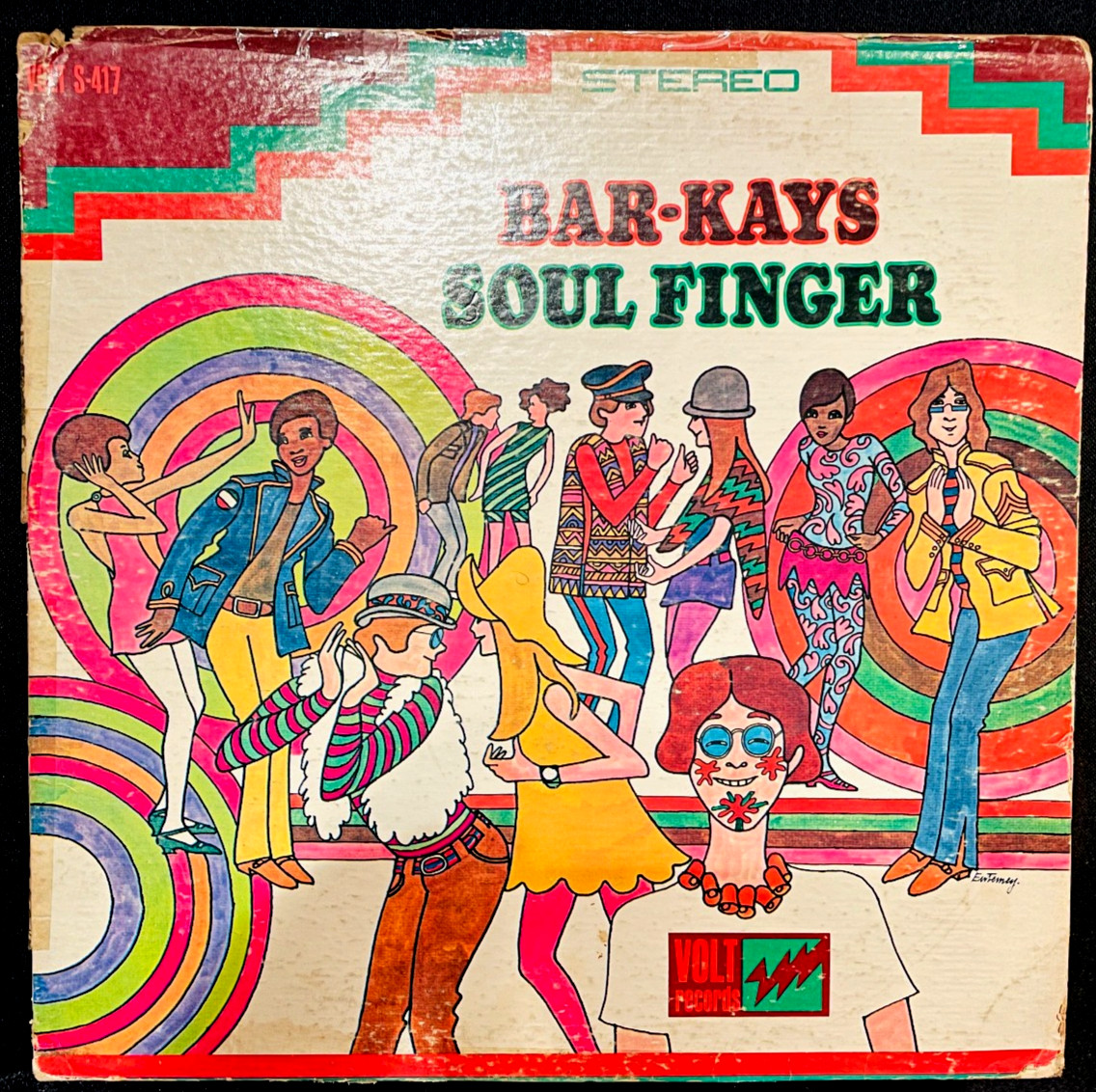 LP THE BAR-KAYS SOUL FINGER VOLT RECORDS