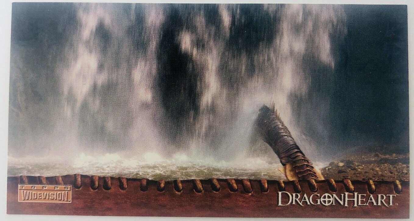 Carta commerciale Topps DragonHeart Widevision 1996 #43