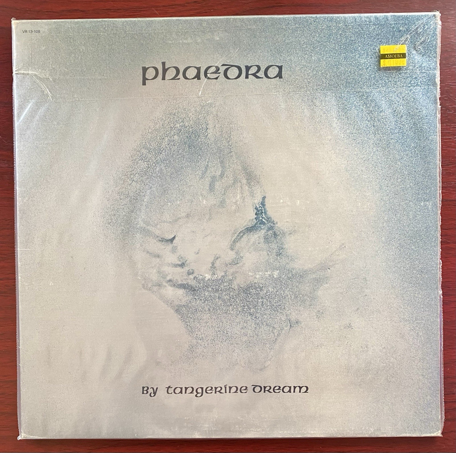 Tangerine Dream Phaedra 1974 First Press Vinyl LP Original Twin Label TESTED