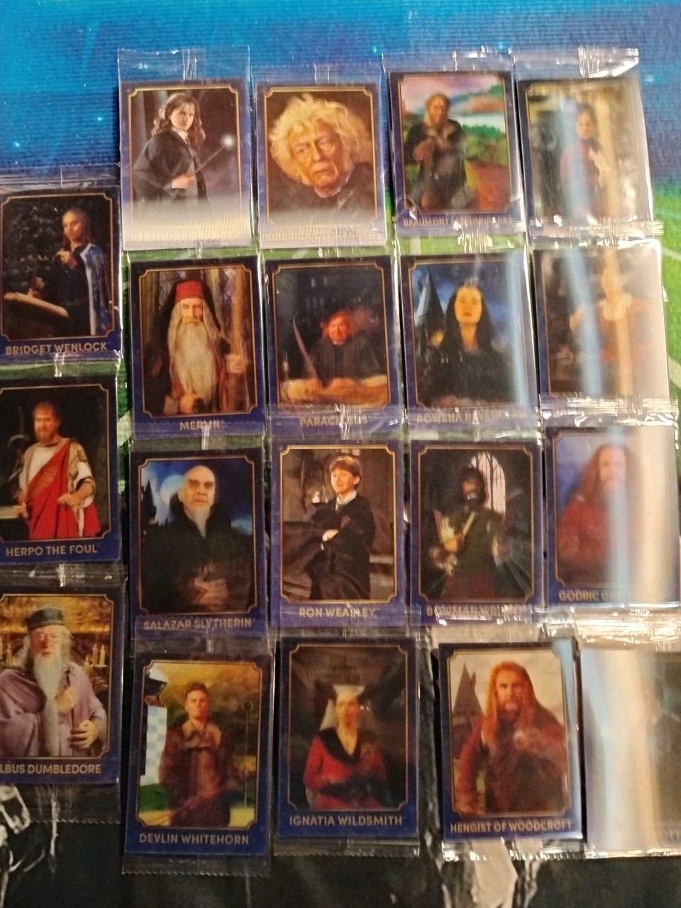 Lotto carte 3D Harry Potter Universal Studios - Lotto di 19 carte