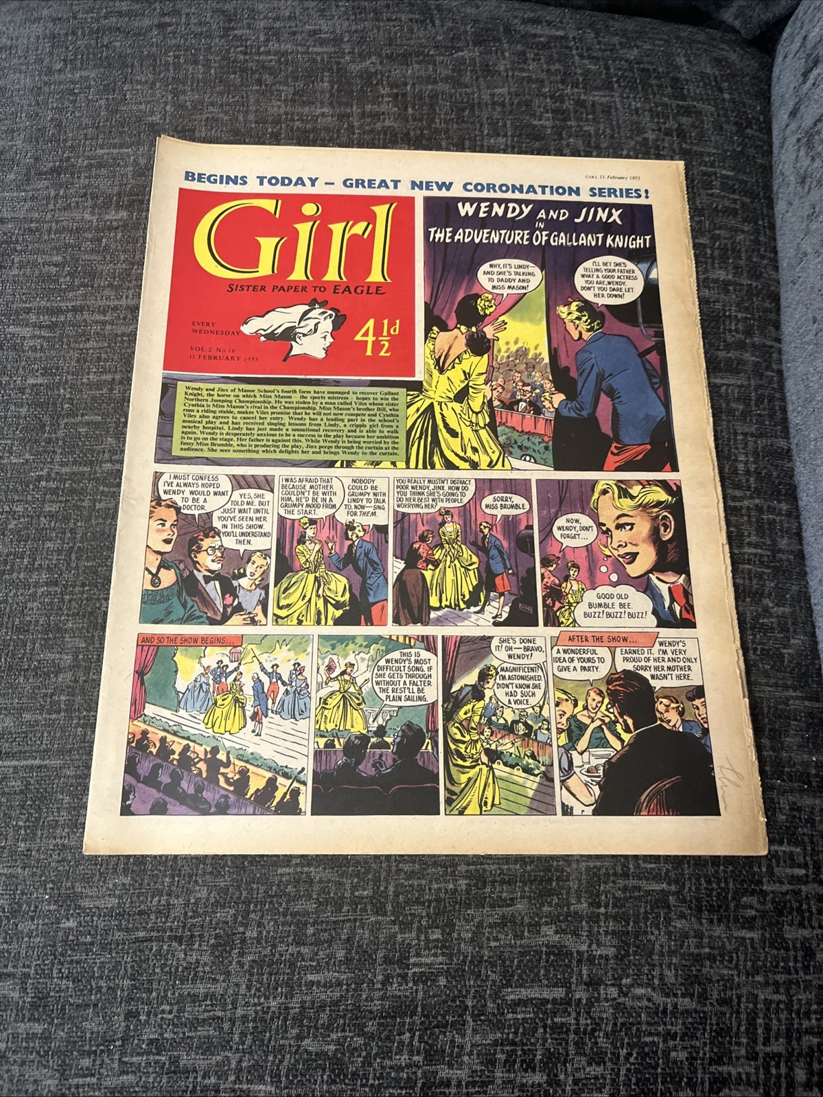 Girl Comic - Vol 2 No 16 - 11 February 1953