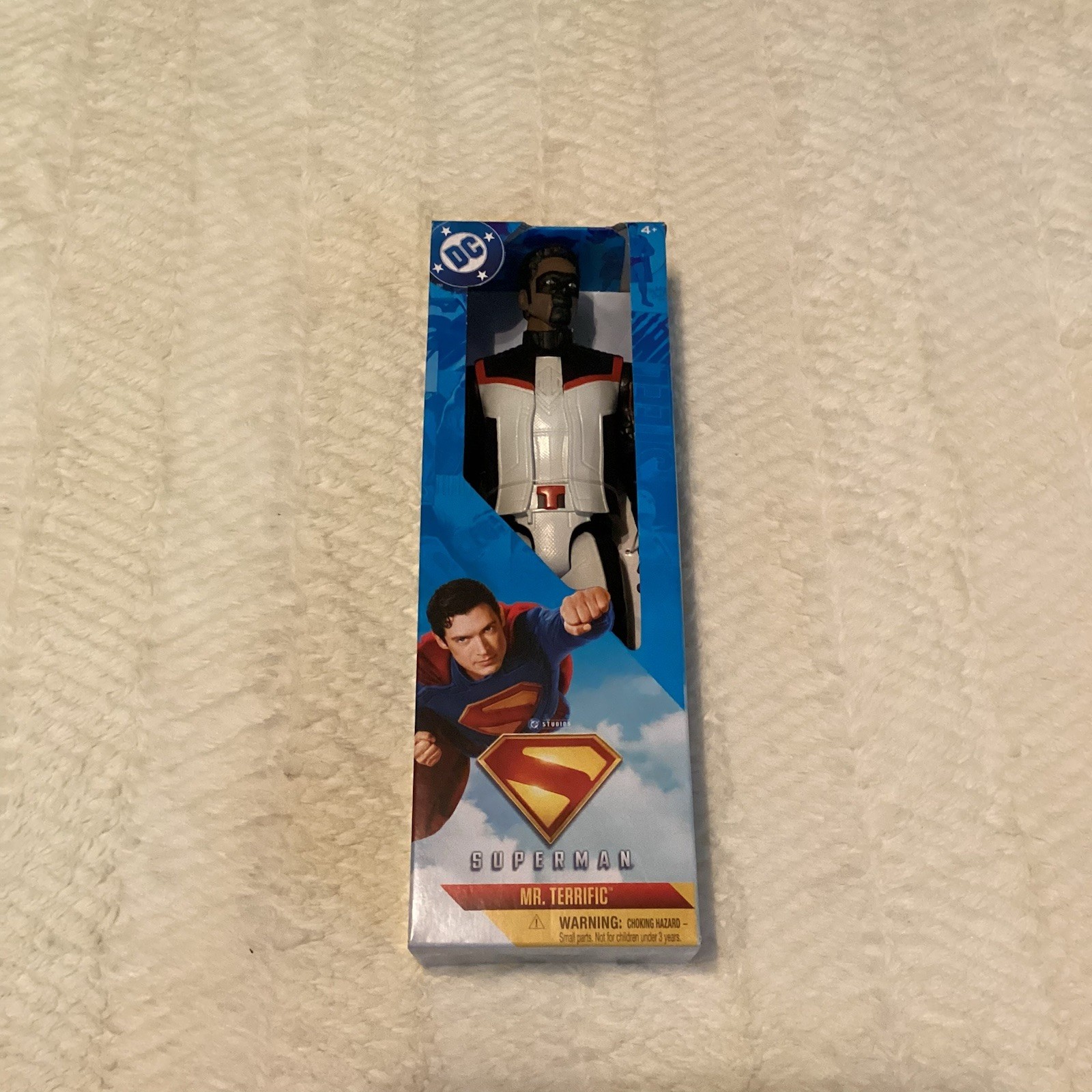 DC Comics Superman Legacy Mr. Fantastica Figurina 12" Nuova