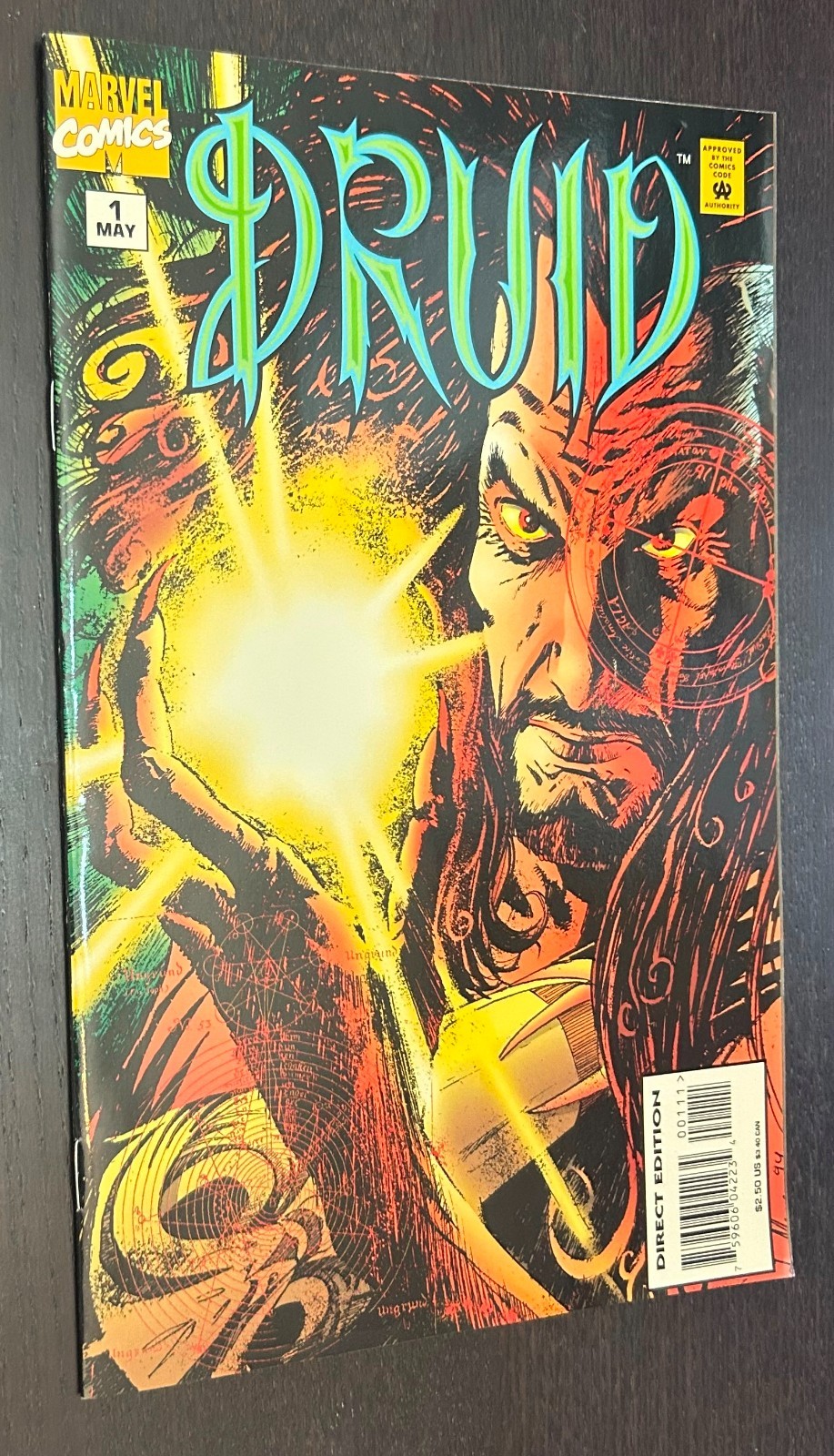 DRUID #1 (Marvel Comics 1995) -- Warren Ellis -- quasi nuovo -