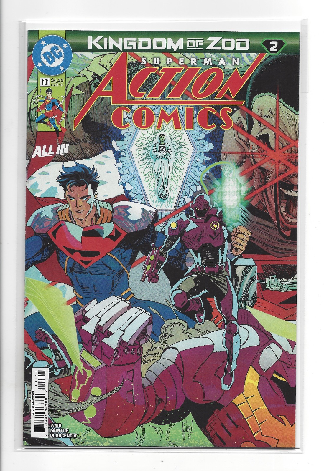 Action Comics #1101 A Guillem March copertina prima stampa quasi nuovo/nm+ DC Comics 2026