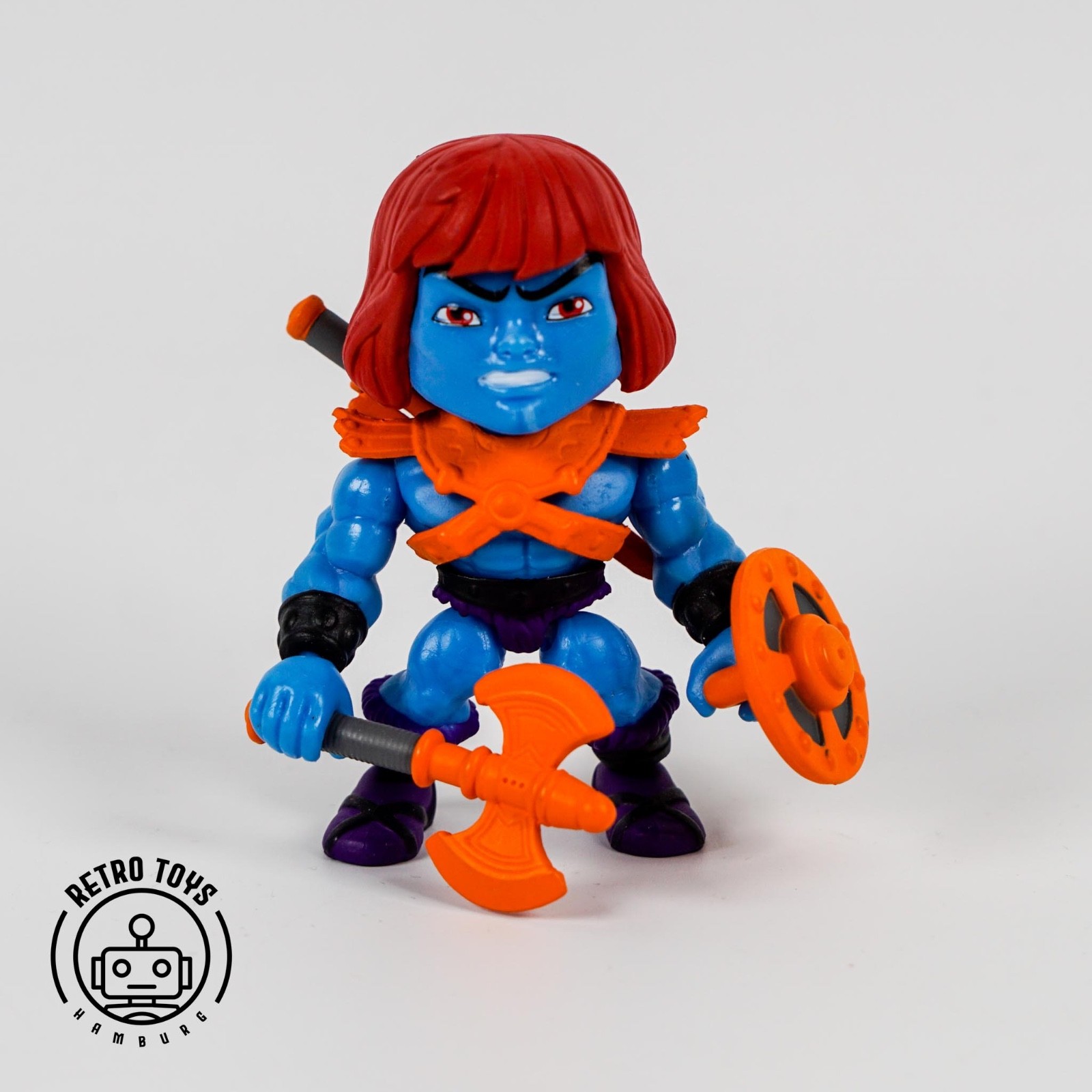 LOYAL SUBJECTS FAKER Komplett MotU Masters Of The Universe He-Man Vinyl Figur