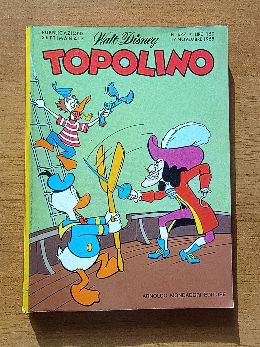TOPOLINO LIBRETTO N. 677 DEL 1968 CON PUNTI E GIOCHI NON SVOLTI - DA EDICOLA