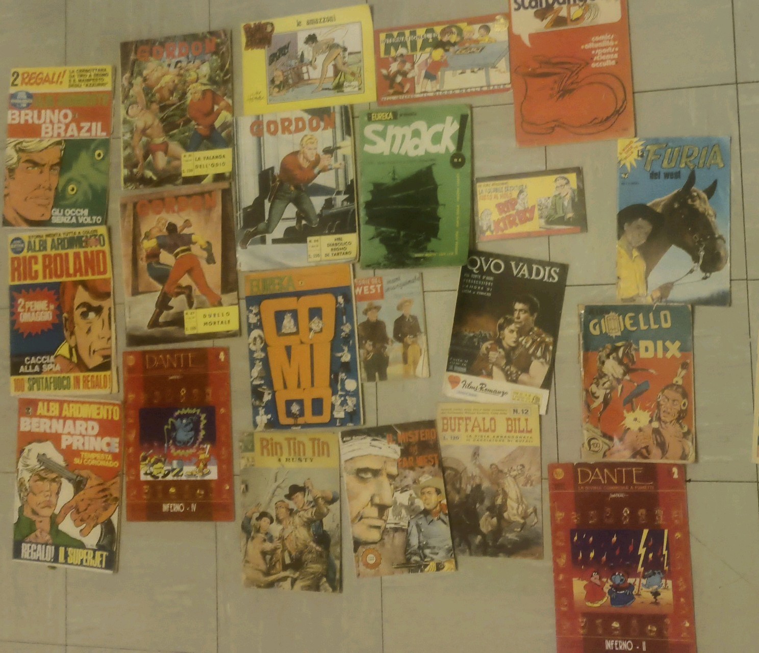 RIVISTE FUMETTI ITALIANI (Lotto 21). Anni 50/80!  