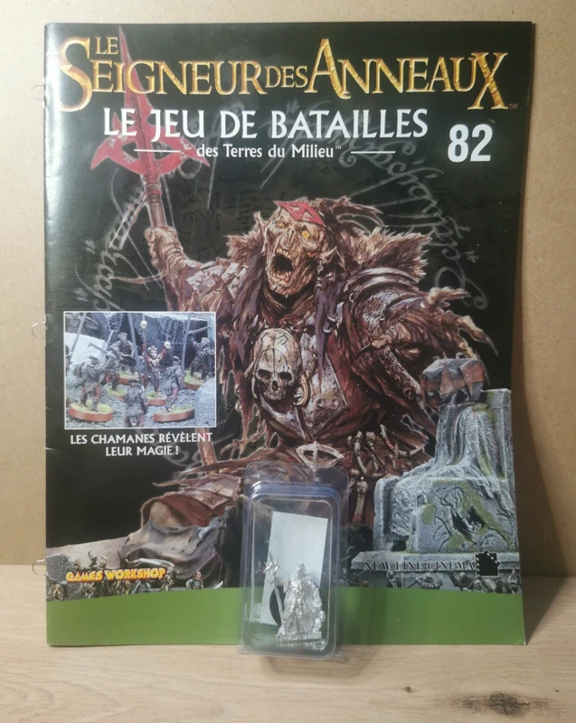 Warhammer Seigneur des Anneaux Edition Atlas 2003 n 82 Chaman orc