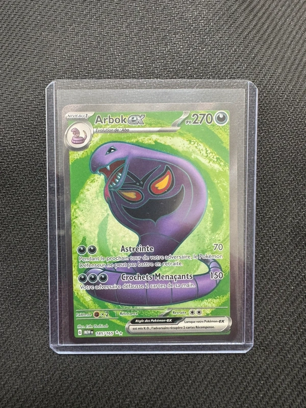 Carte Pokémon - Arbok 185/165 - 151