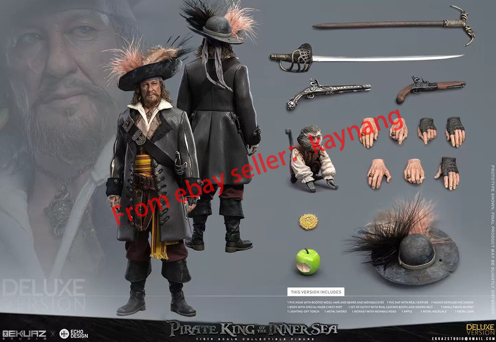 EKUAZ STUDIO x ECHO DESIGN EKS012D Pirate King of the Inner Sea Deluxe Ver 1/6