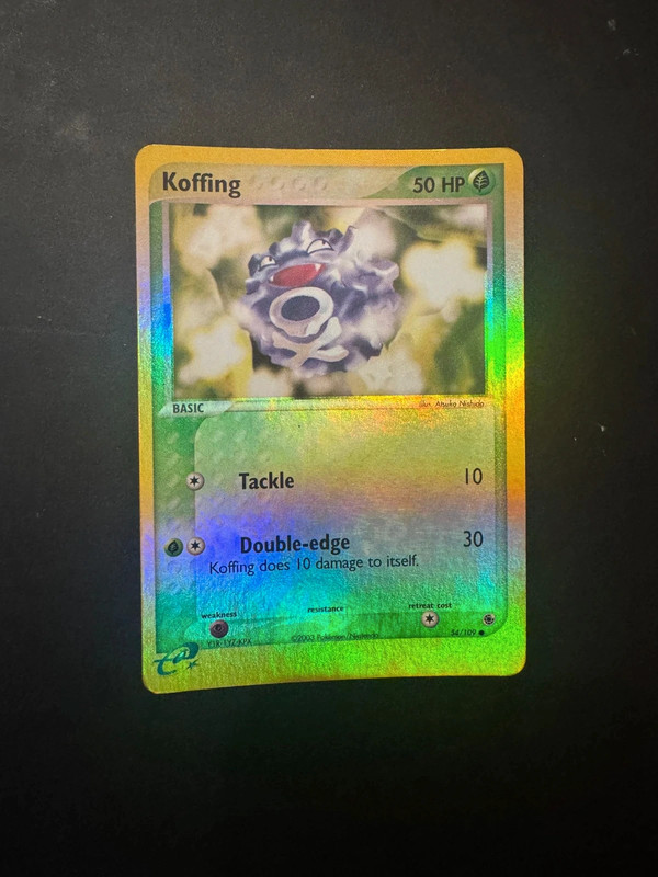 Koffing 54/109 rubino e zaffiro