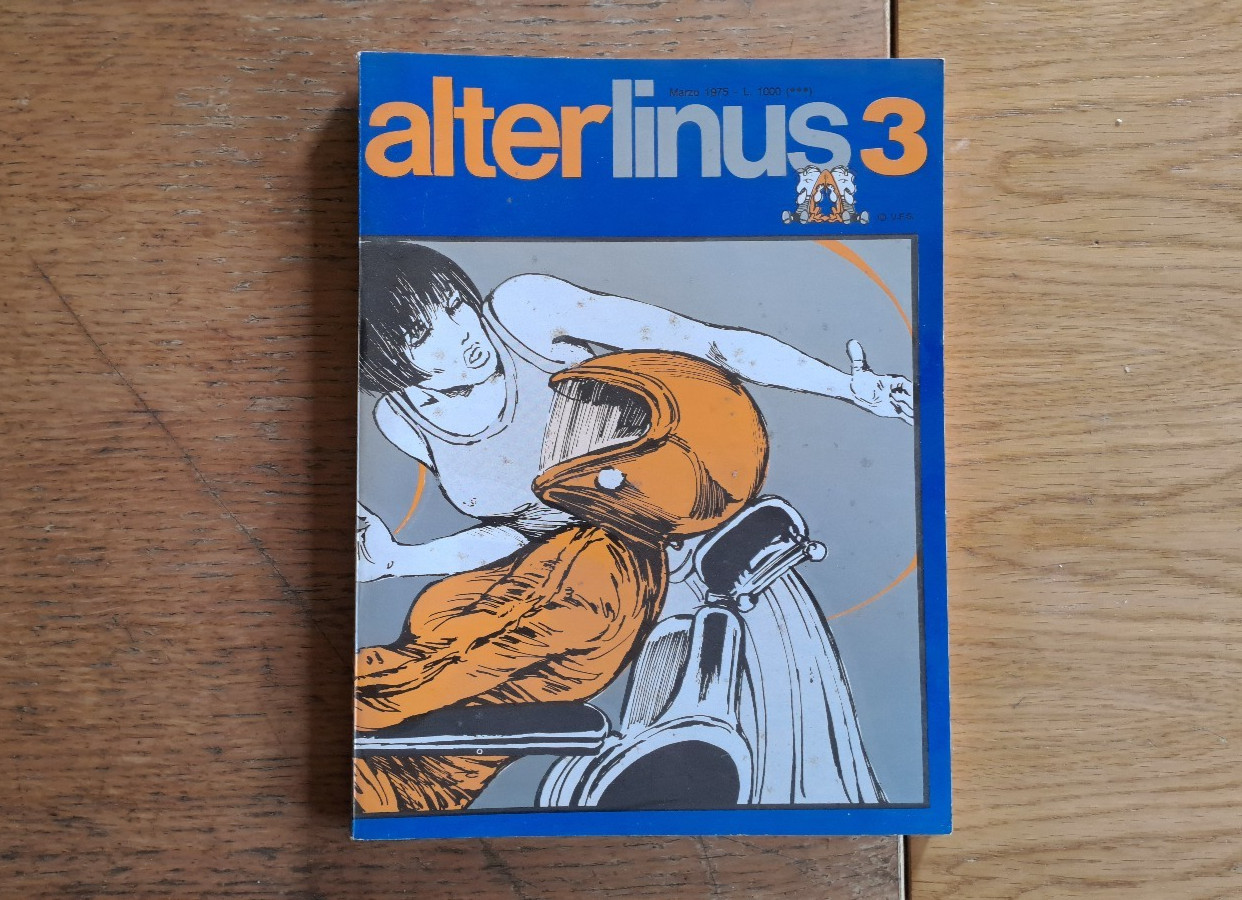 "AlterLinus" n.3, marzo 1975,  Milano Libri Edizioni, con Valentina ecc.