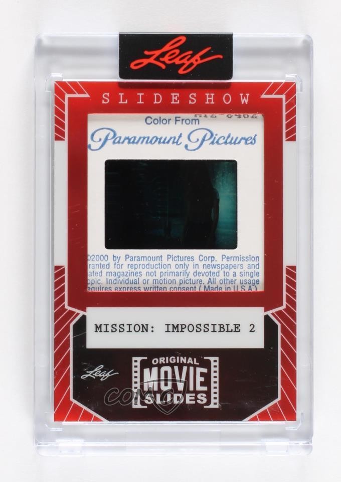 2026 Leaf Slideshow Movie Slides Mission: Impossible 2 #MS-MI2 4n4