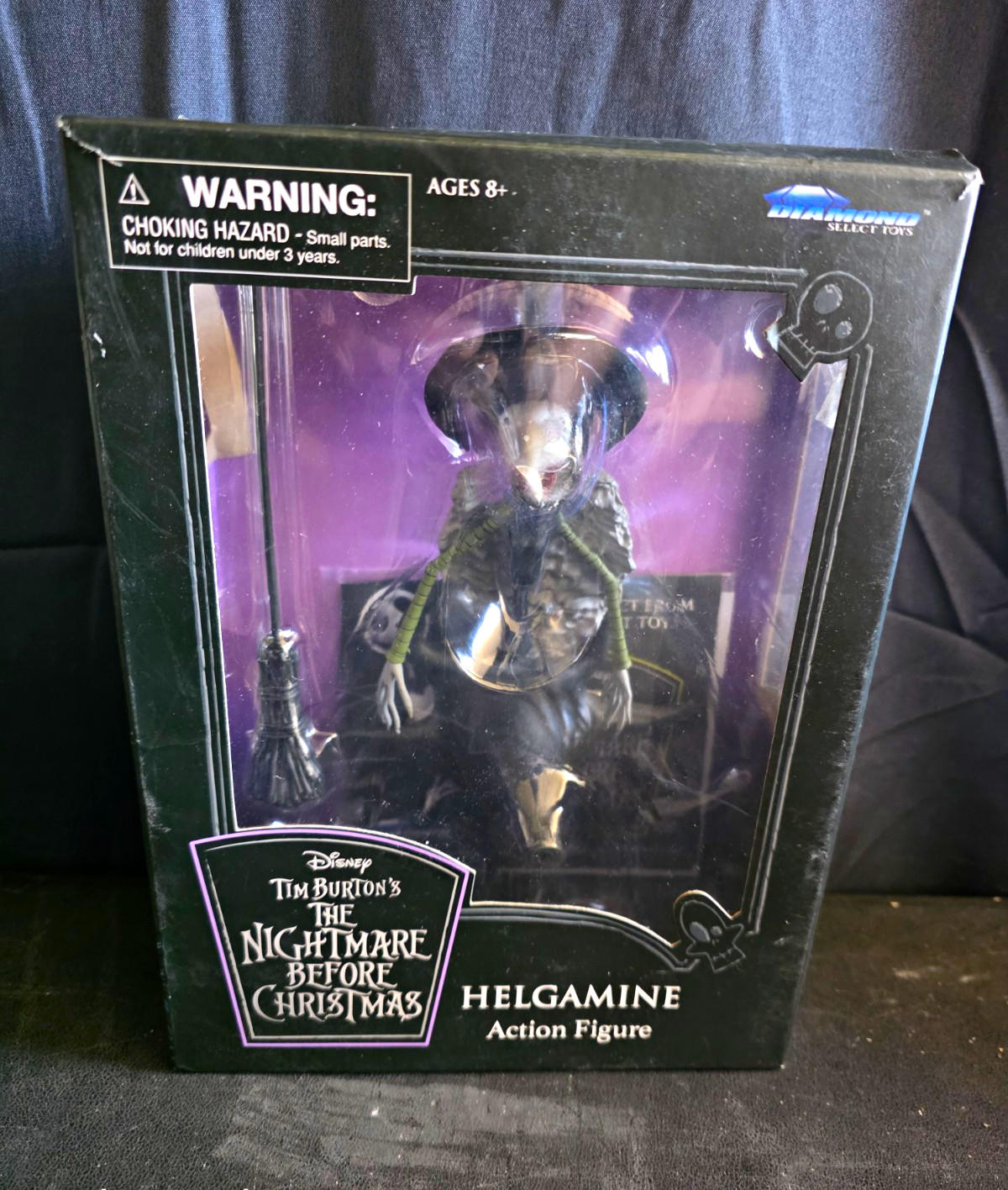 Nightmare Before Christmas Helgamine Action Figure Diamond Select Walgreens Open