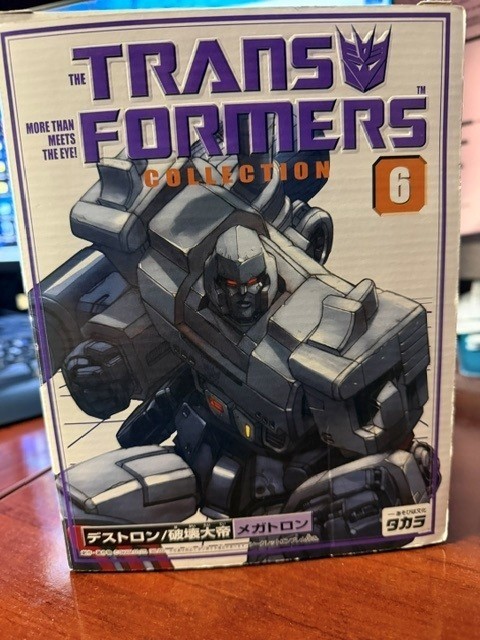 Takara Tomy Transformers Collection 6 Megatron Reissue Complete Never Opened