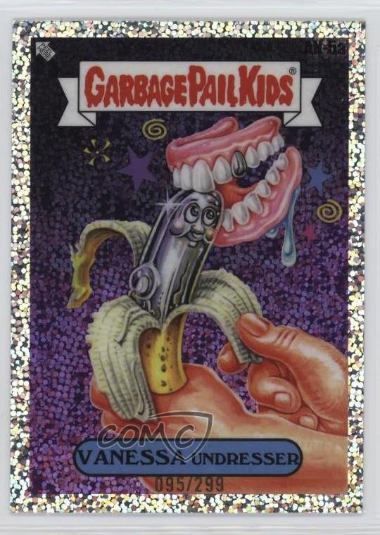 2024 Chrome Garbage Pail Kids Series 7 Speckle Refractor VANESSA Undresser 4g8