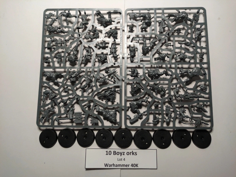 10 Boyz orks - Lot 4 - 40K