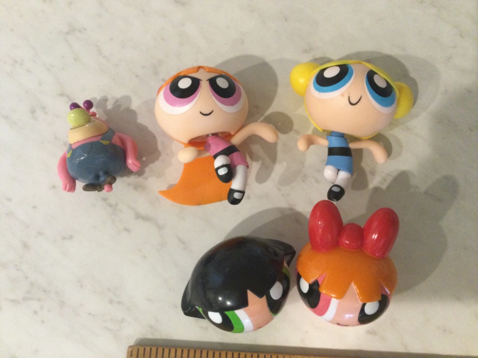 Lotto action figure Powerpuff Girls e Fuzzy Lumpkin Spin Master