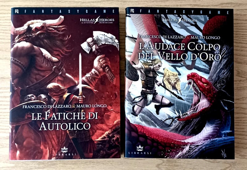 Hellas Heroes 1 e 2 - due librogame deluxe