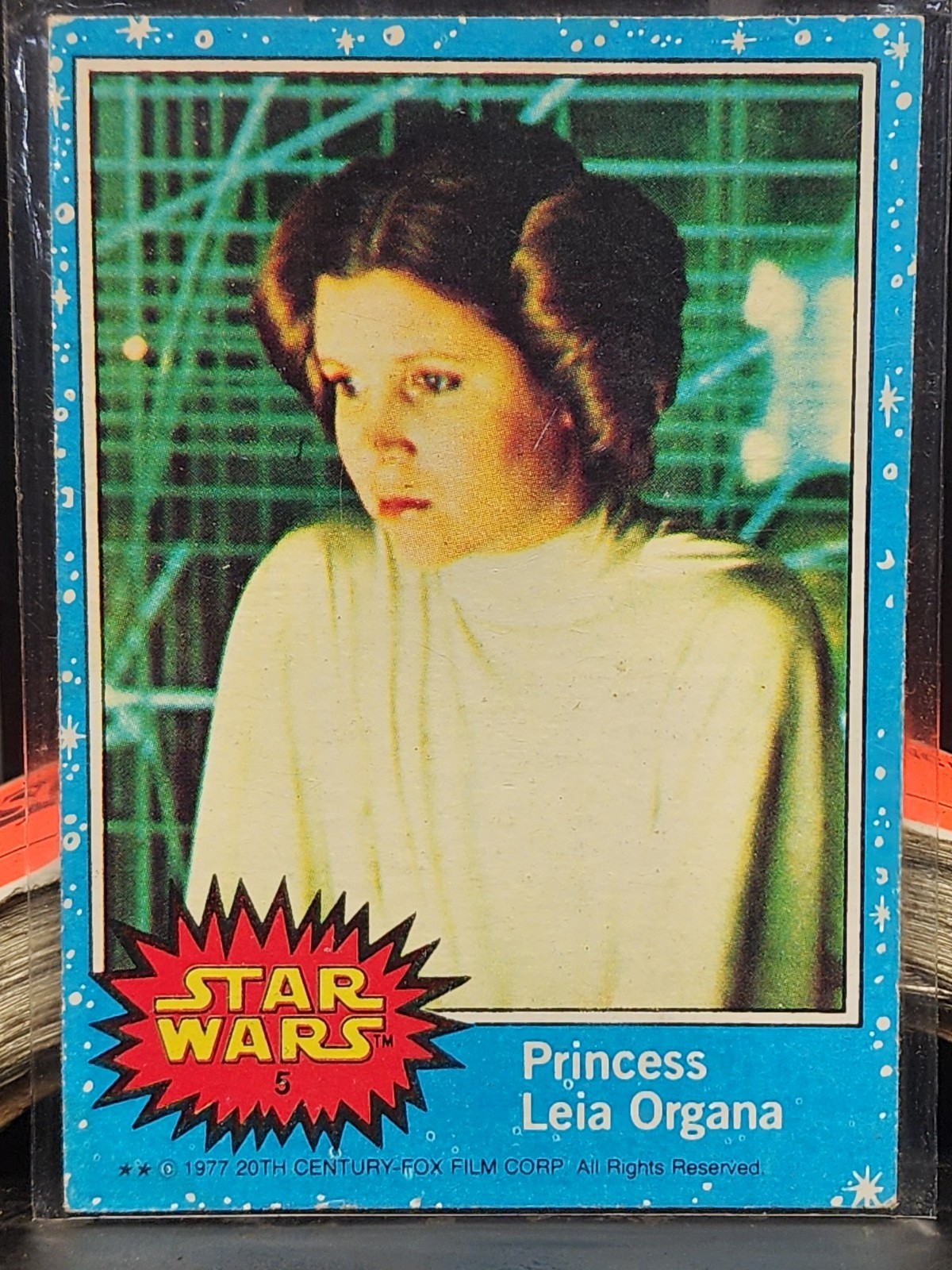 Topps 1977 Star Wars Base Set #5 Princess Leia Organa Non-Sport Card LP