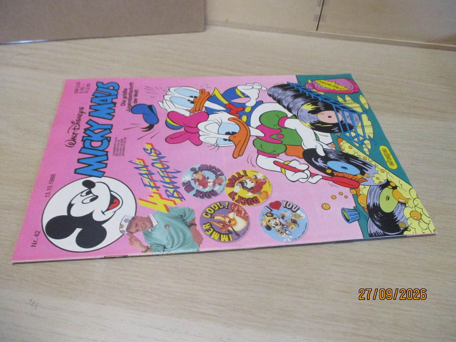 Topolino 42 / 1988 con supplemento
