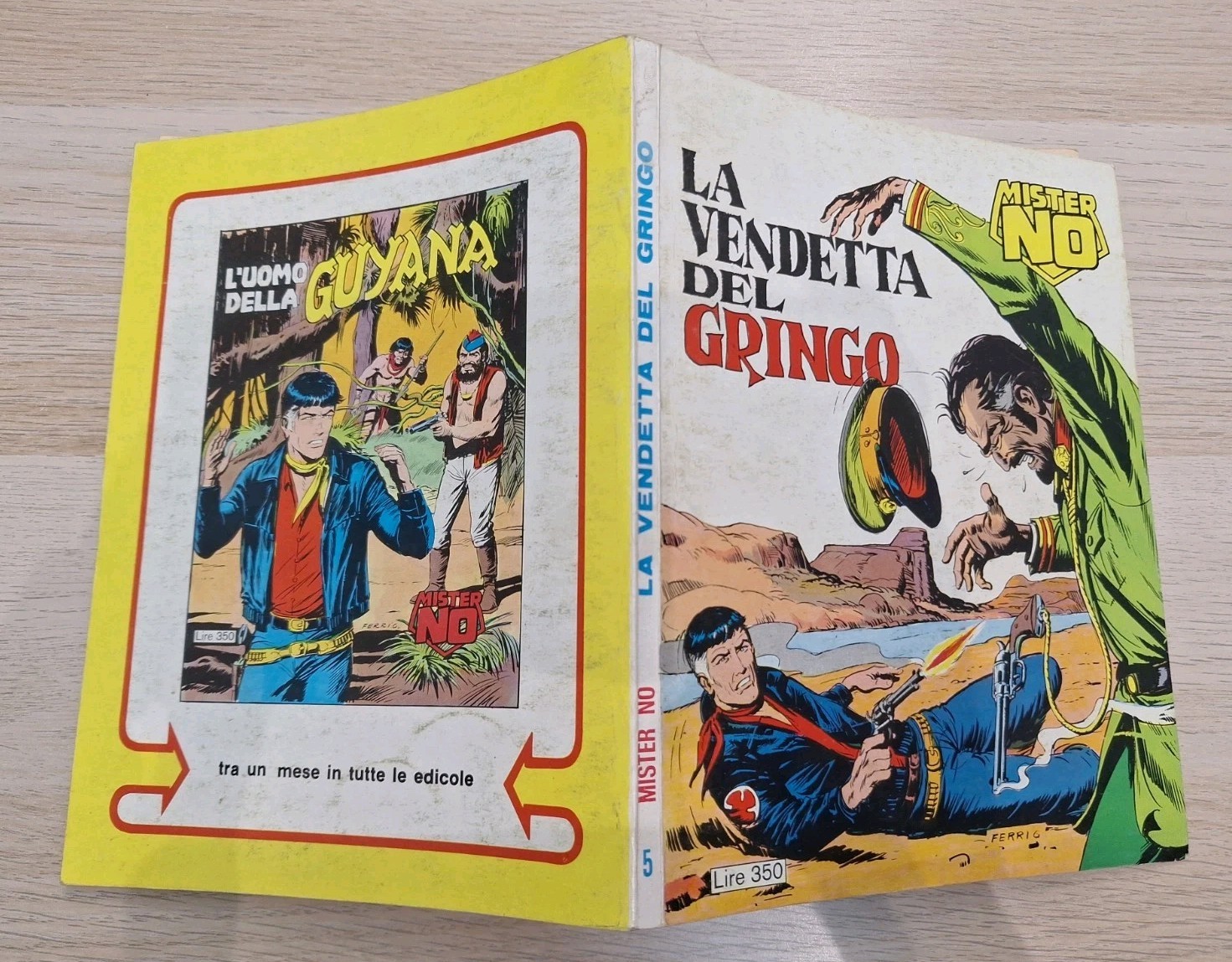 MISTER NO, ED. CEPIM 1975, n.5