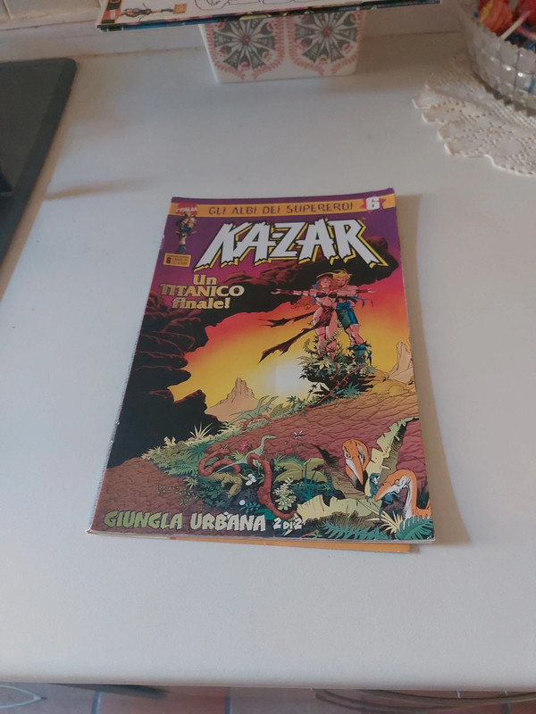Gli albi dei Supereroi Kazar