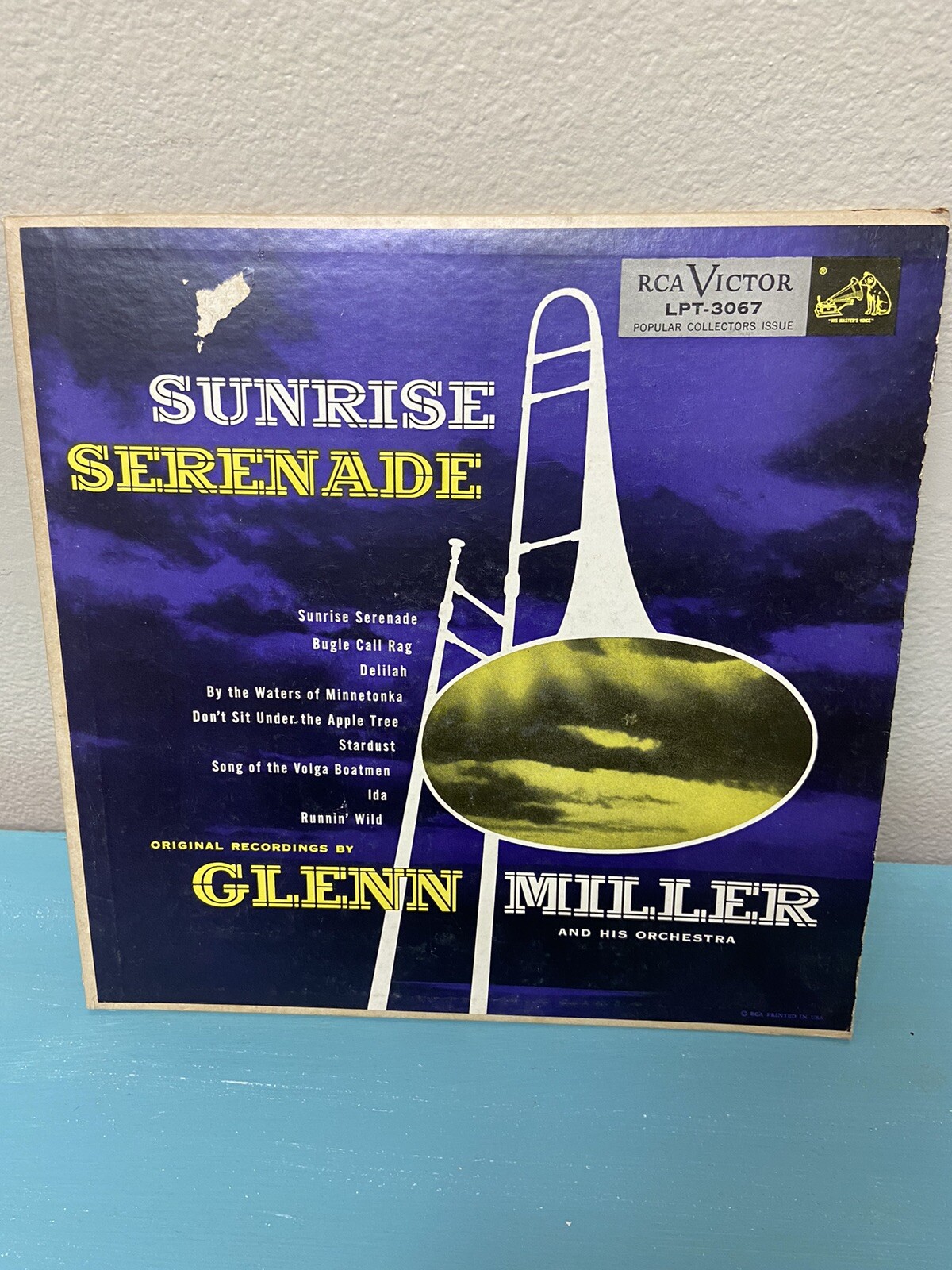 Sunrise Serenade Glenn Miller Vintage Vinyl Record LP 1954 Great Condition