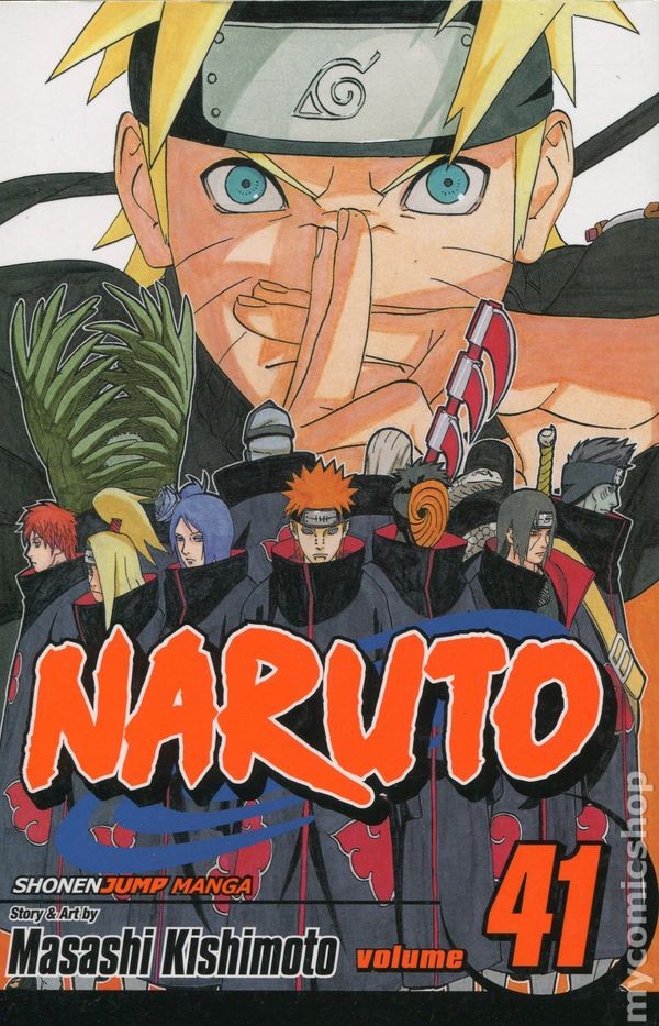 Naruto TPB #41-REP VG 2009 immagine stock basso grado