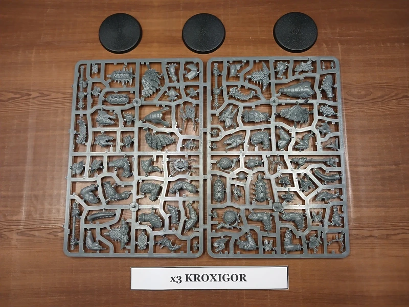 X3 Kroxigor for Seraphon Warhammer Age Of Sigmar AOS