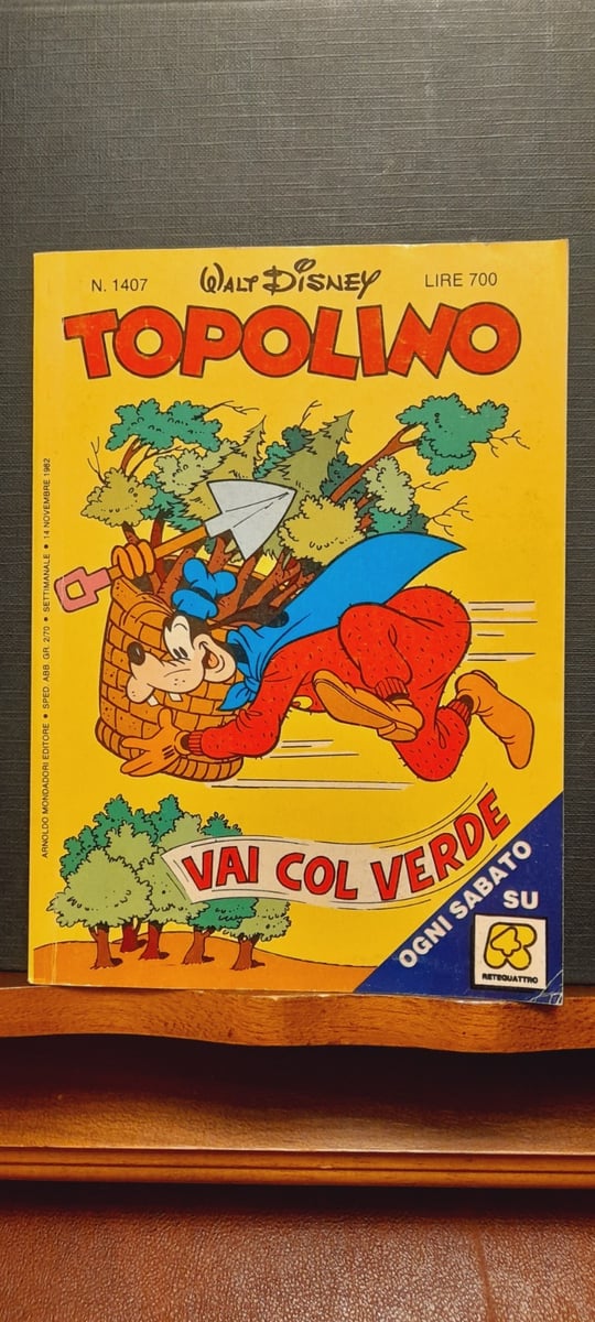 TOPOLINO LIBRETTO 1407 del 14-11-1982 - QUASI EDICOLA