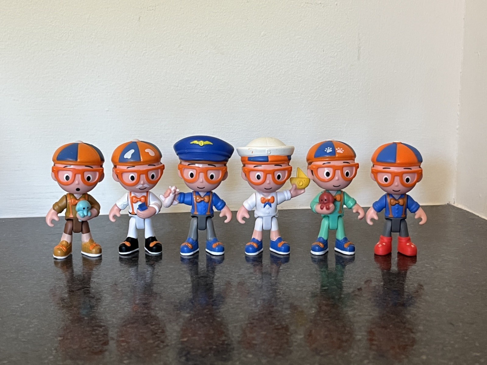 Blippi - Ball Pit Surprise Action Figure Giocattoli x6 di Jazwares Selezione 3