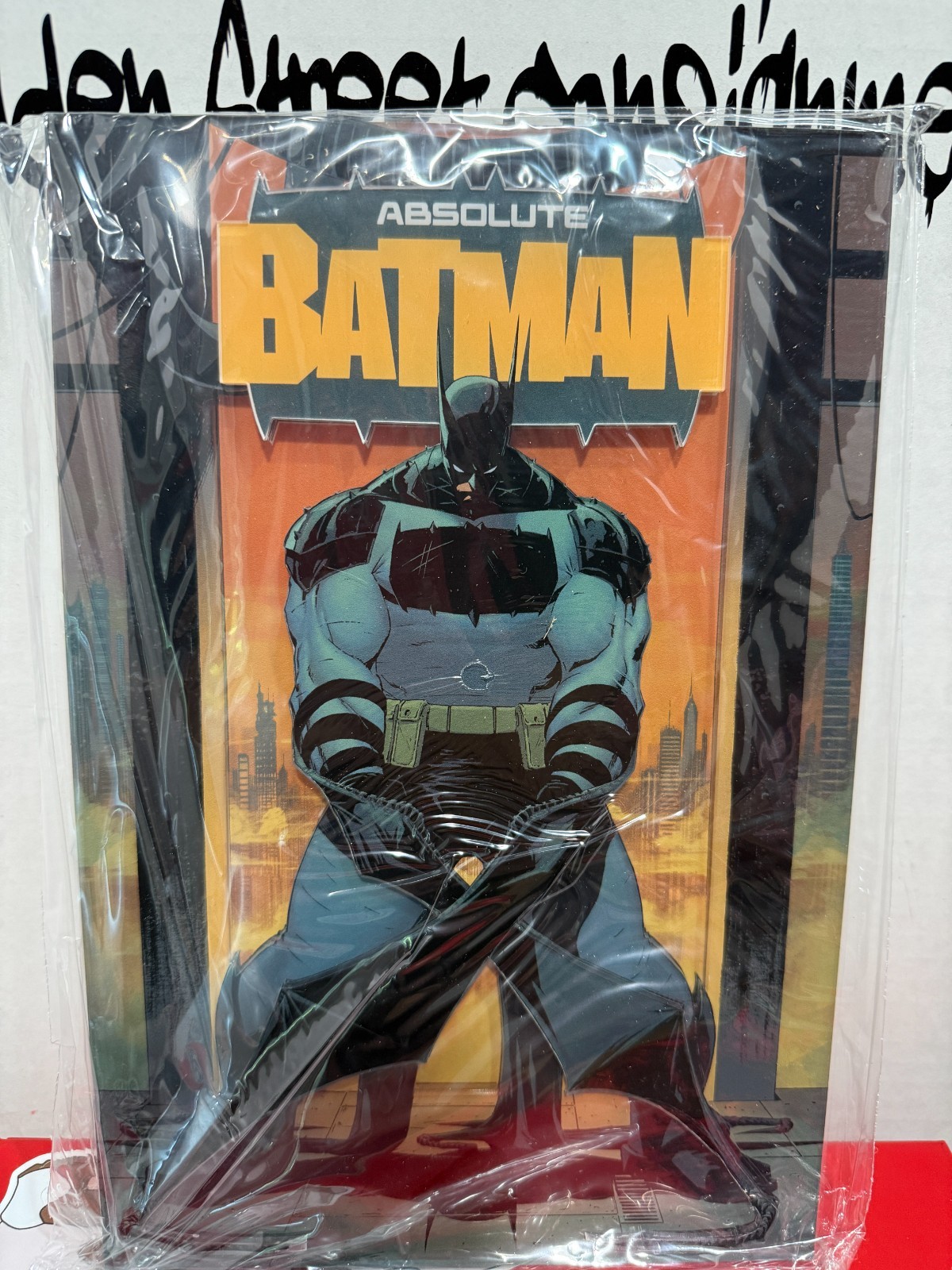 Nick Dragotta "Absolute Batman #1" acrilico multistrato (16x24) LE100