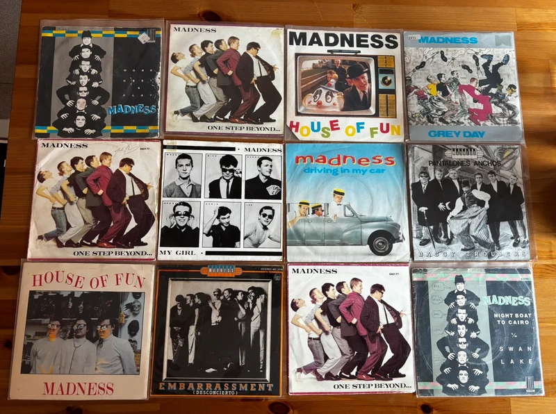 Madness – Collection of 12 Vintage 7" Vinyl Singles