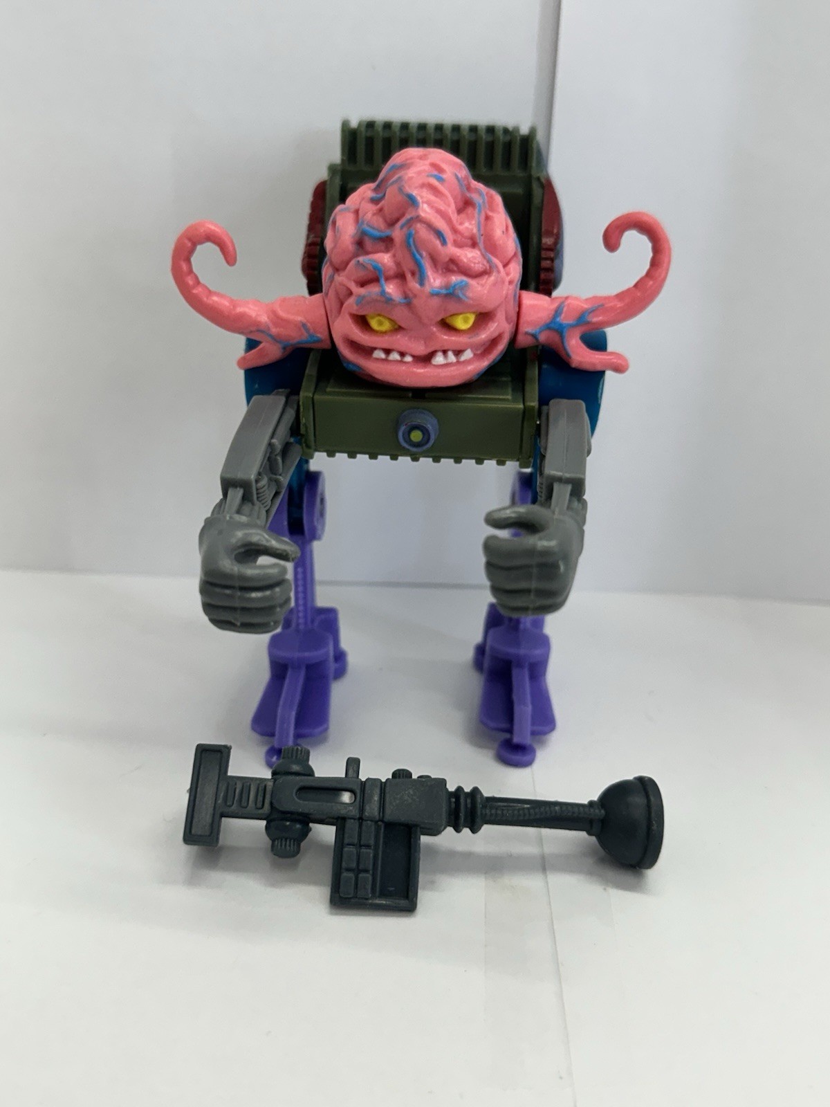 Krang quasi completo Teenage Mutant Ninja Turtles TMNT Playmates 1989 vintage