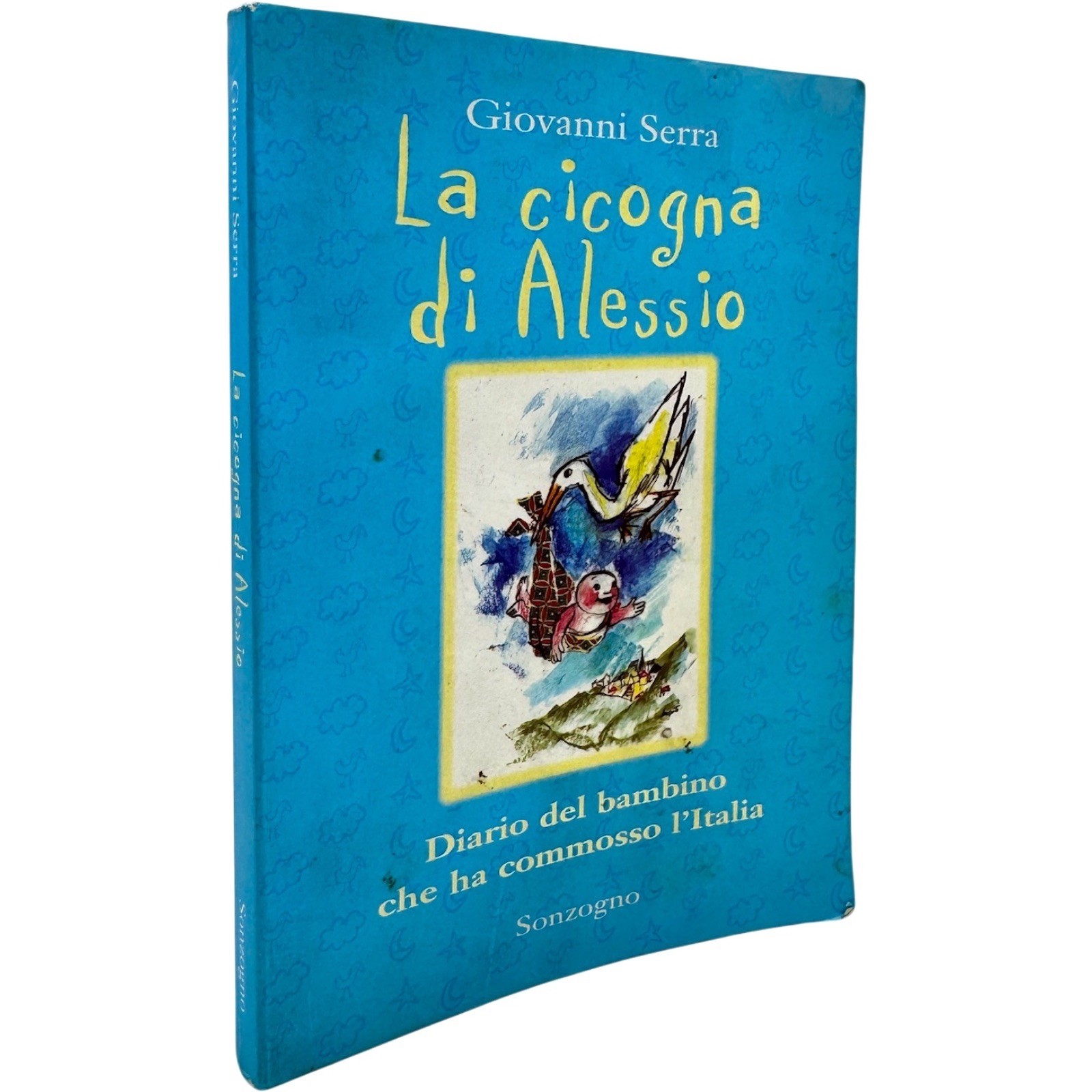 La cicogna di Alessio Giovanni Serra diario commovente prima edizione 1999