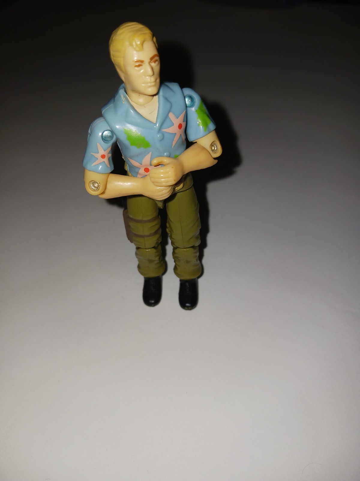Vintage 1987 Chuckles V1 GI Joe Hasbro Action Figure Tight No Cracks Good Paint